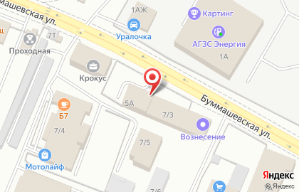 Магазин бытовой техники и электроники Ваш Дом на Буммашевской улице на карте