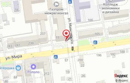 Хинкальный дворик на улице Маяковского на карте