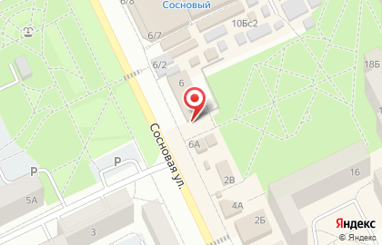 Финанс Центр+ на Сосновой улице на карте