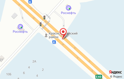Билборды (6х3 м) от РА Экспресс-Сити в Красноармейском районе на карте