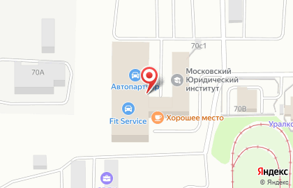 Гурман на Черноисточинском шоссе на карте