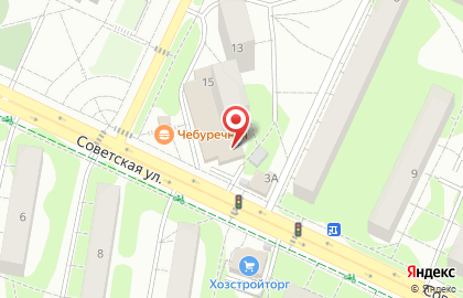 Парикмахерская в Москве на карте