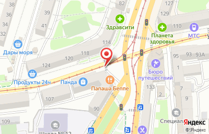 Vicini на улице Багратиона на карте