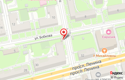 Green house на проспекте Ленина на карте