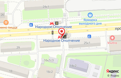 Студия красоты НаКрасоте на проспекте Маршала Жукова на карте
