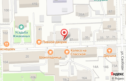 Туристическое агентство ТУРЛИДЕР на Спасской улице на карте