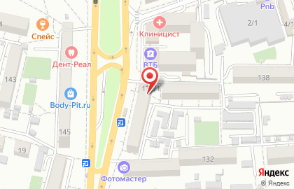 Кафе Daviz Pizza на ​Тургенева на карте
