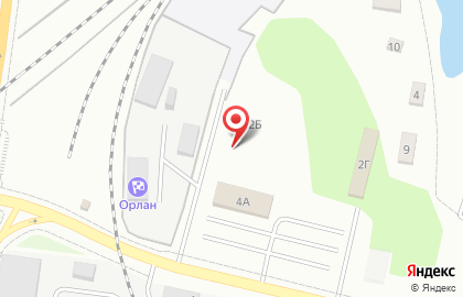 Компания по продаже б/у шин на карте