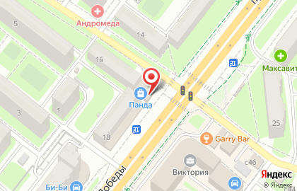 Магазин Рубль Бум в Липецке на карте