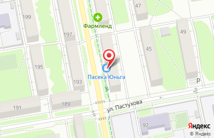 Сувенирная лавка Пасека Юньга на улице Коммунаров на карте