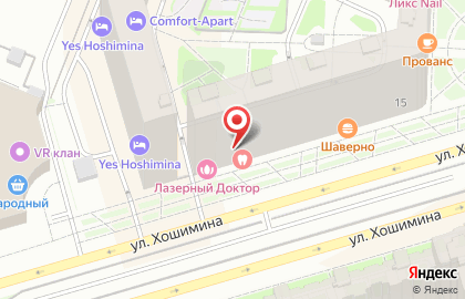 Барбершоп Topgun на проспекте Просвещения на карте