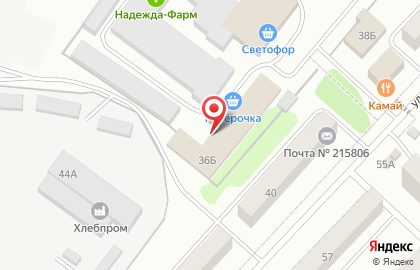 Супермаркет Пятёрочка, сеть супермаркетов на улице Максима Горького на карте