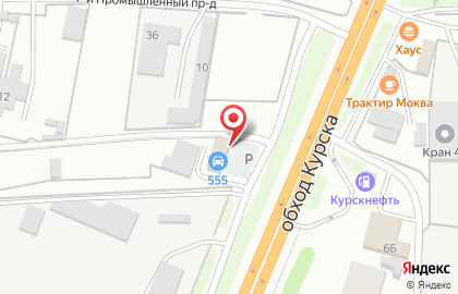555 на карте