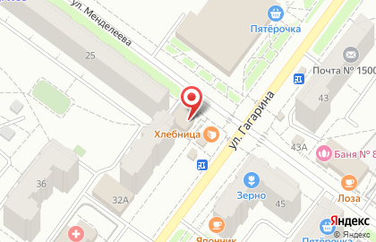 Транспортная компания ПЭК в Ярославле на карте