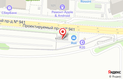 Центр замены масла Автогеометрия на улице Александры Монаховой в Южном Бутово на карте