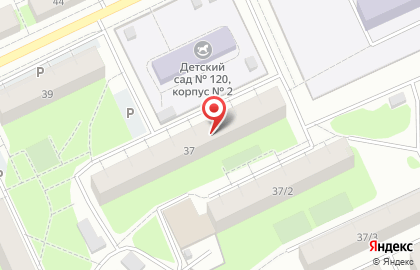 Каскад на улице Маяковского на карте