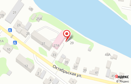 Стоматологическая поликлиника на Октябрьской улице на карте