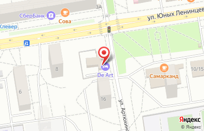 Проект ИМЕНА на улице Юных Ленинцев на карте