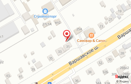 Стройхозторг в Троицком округе на карте