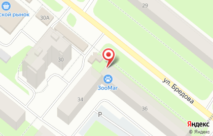 Зоомагазин ZooМаг в Мурманске на карте