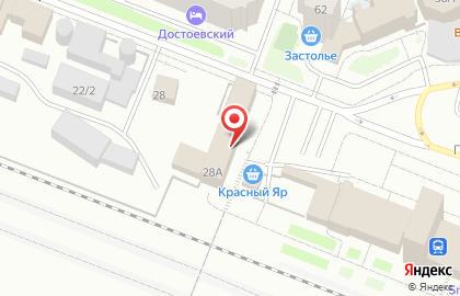 Столовая в Тюмени на карте