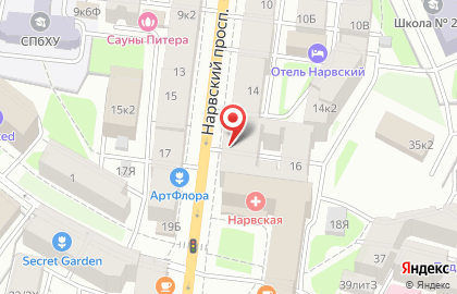 Музыкальный магазин Кантус в Адмиралтейском районе на карте