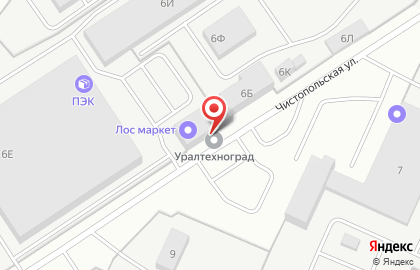 Транспортная компания АвтоРитет на Чистопольской улице на карте