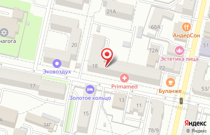 Призма на улице Пушкина на карте