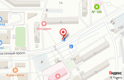 Микрокредитная компания Центрофинанс во Владивостоке на карте
