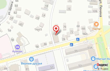Супермаркет Пятёрочка на ​Севастопольской на карте
