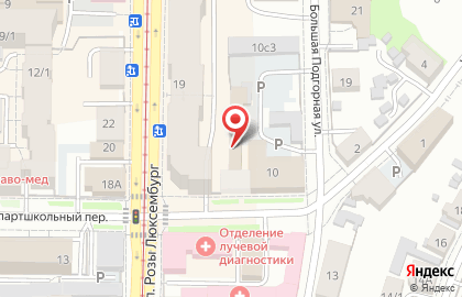 Служба доставки DPD на Большой Подгорной улице на карте