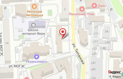 Территориальный орган Федеральной службы государственной статистики по Рязанской области на карте