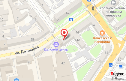 Магазин женской одежды Akey Shop на ​улице Джанаева на карте