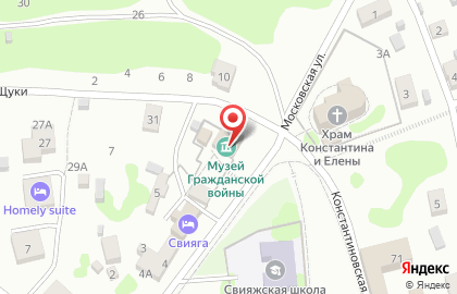 Музей гражданской войны на карте