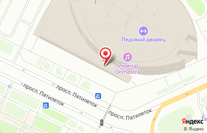 Фирменный магазин СКА Hockey Club на проспекте Большевиков на карте