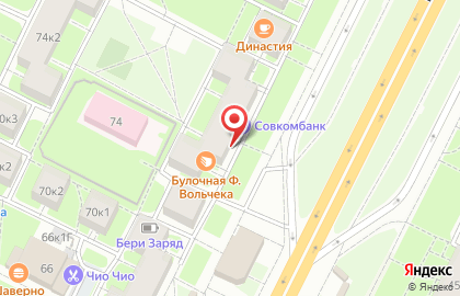 ЮниКредит Банк в Санкт-Петербурге на карте