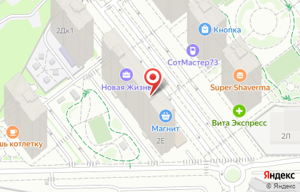 Парикмахерская Astra на улице Александра Невского на карте