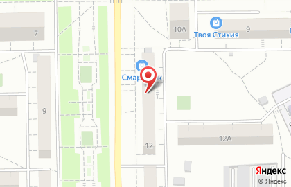 Парикмахерская Ксюша в Кемерово на карте