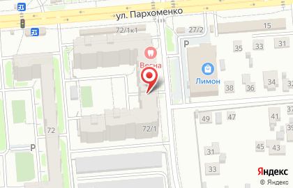 На Плахотного, ТСЖ на карте