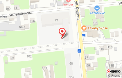 Продовольственный магазин Валентина на улице Плещеева на карте