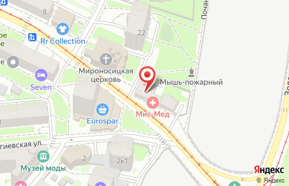 Центр лазерной медицины и косметологии МИСМЕД на улице Добролюбова на карте