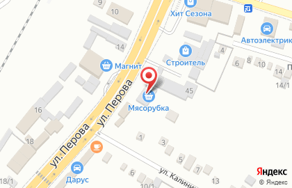 Магазин Мясорубка на Калинина на карте