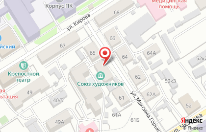 Арт-студия Язь на карте