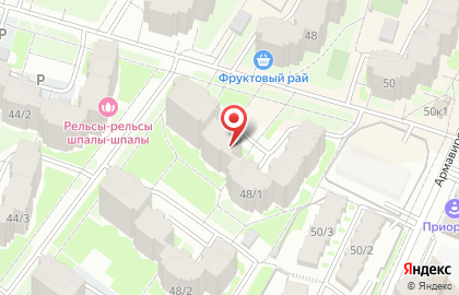 Shtuchki на улице Софьи Перовской на карте