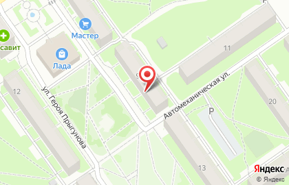 Художественная студия ArtArium в Автозаводском районе на карте