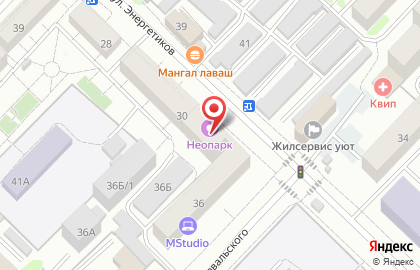 Центр интерактивных развлечений Неопарк на карте