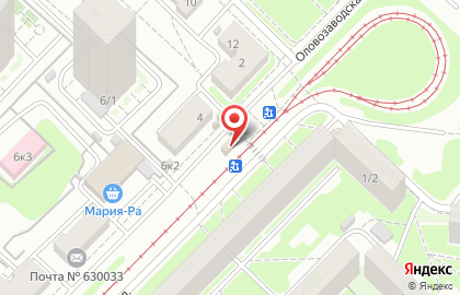 Фирменный магазин хлебобулочных изделий Восход на Оловозаводской улице на карте