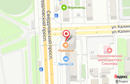 Служба экспресс-доставки City Express на Свердловском тракте на карте