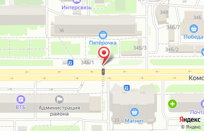 Связной на Комсомольском проспекте, 34б/1 на карте