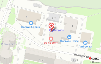 Транспортно-экспедиторская компания Мортэк в Архангельске на карте